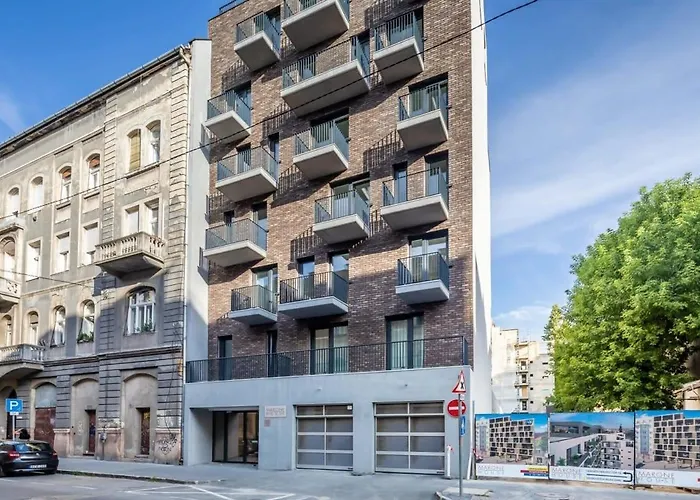 Fresh & Modern - With 2 Balconies Apartmán Budapešť